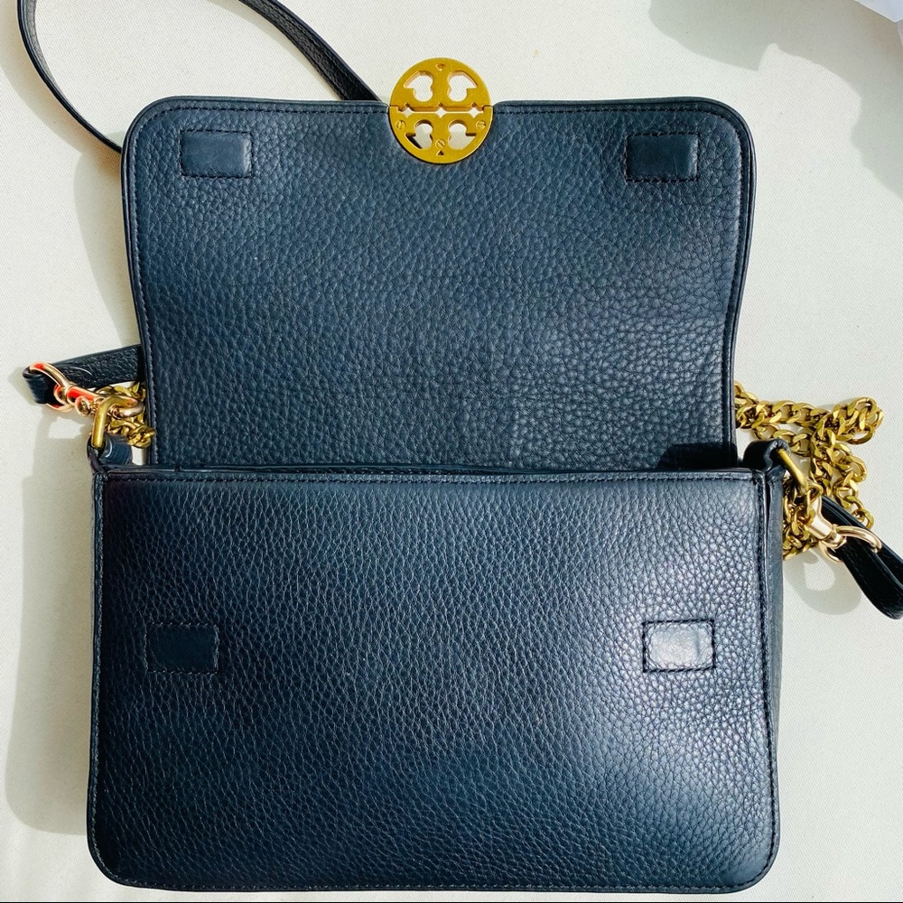 Tory Burch Black Chelsea Bag EUC - Picture 14 of 16